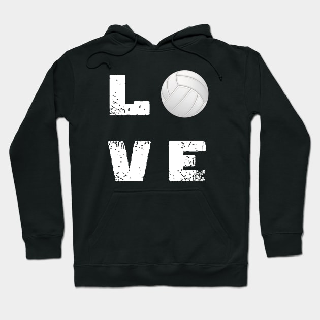 Love Volleyball Hoodie by TOPTshirt